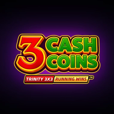 3 Cash Coins RUNNING WINS game tile